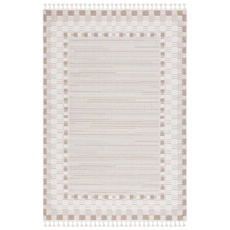 Safavieh 4 x 6 ft. Beige & Light Beige Global 200 Flat Weave Rectangle Area Rug GLB216B-4